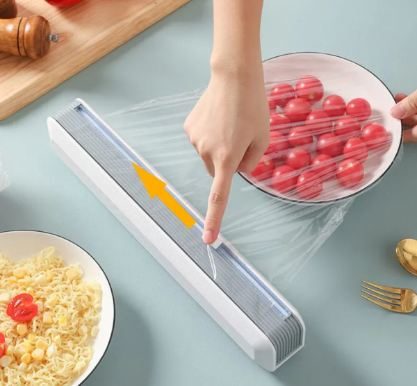 Кухонный диспенсер для пищевой пленки и фольги Cling film cutter с резаком 36.50 см